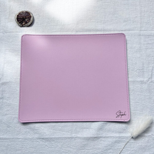 Customised Mouse Pad - Baby Pink